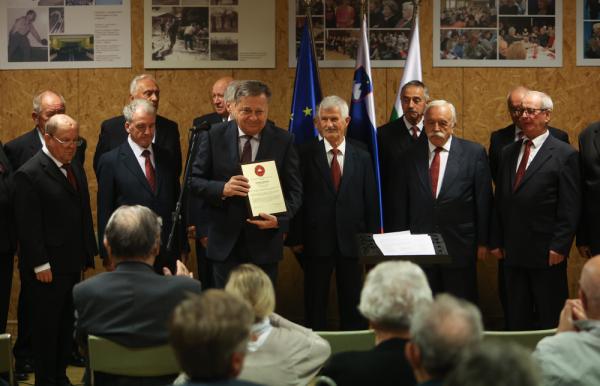 Zoran Janković prejel najvišje priznanje ZZB za vrednote NOB Slovenije