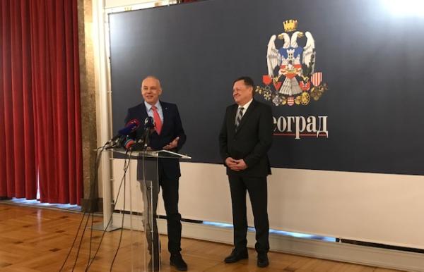 Župan Zoran Janković je obiskal Beograd in Novi Sad