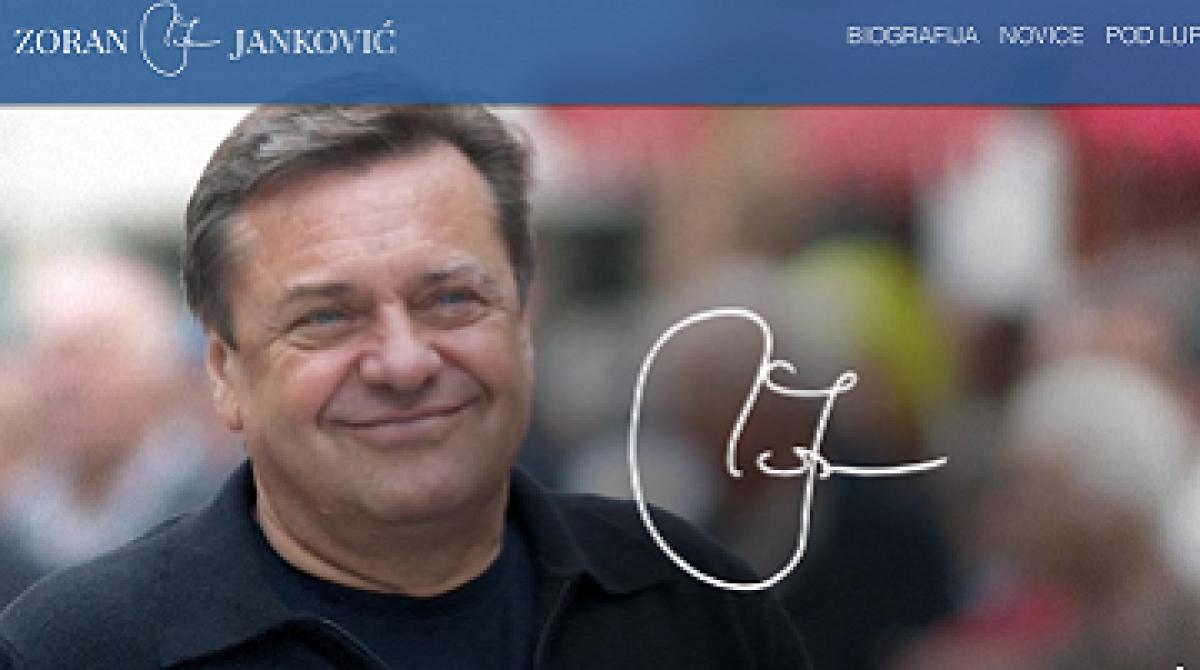 Sporočilo za medije - spletna stran