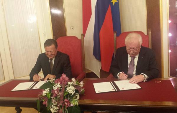 Podpis podaljšanja sporazuma o sodelovanju