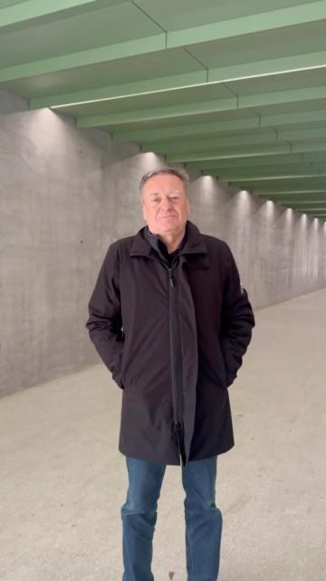 Nov podhod, ki povezuje Atletski center Ljubljana in Gori&scaron;ko cesto, je uradno odprt. 🙌🏼 Lepo nedeljo!